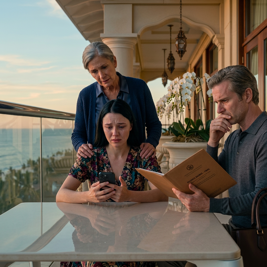 Ma mère m'a une fois remis un sac de corbeille et dit, 